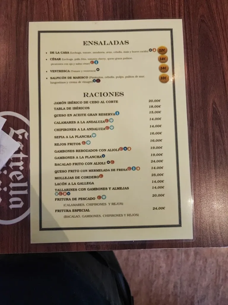 Menü_Cervecería horno de Oro_Tomelloso_Bild_2