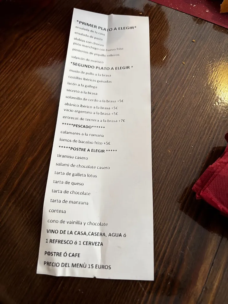 Menü_Cervecería horno de Oro_Tomelloso_Bild_3