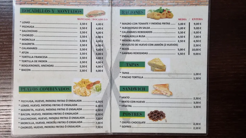 Menu_BAR SERTYMAN_Tomelloso_image_1