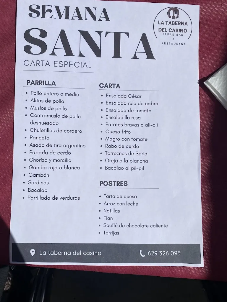 Menu_LA TABERNA DEL CASINO_Tomelloso_image_1