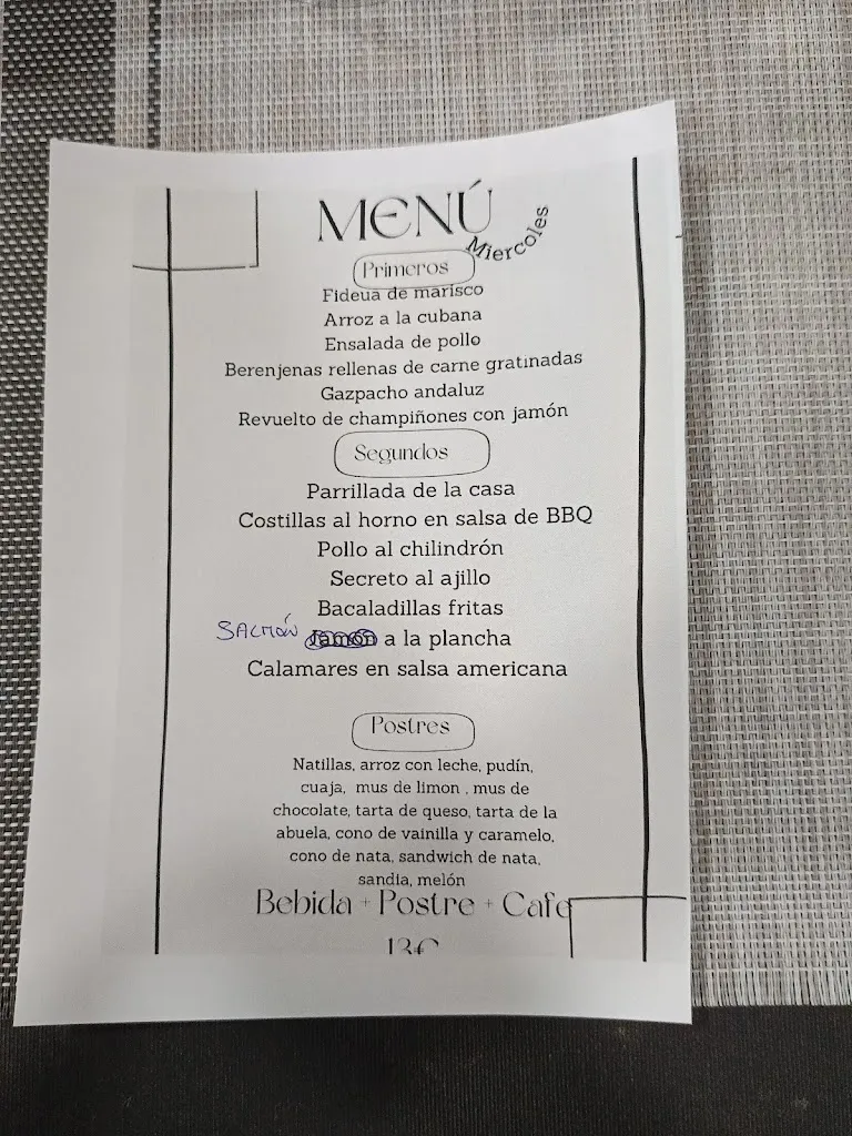 Menu_Bar Zurbarán_Tomelloso_image_2