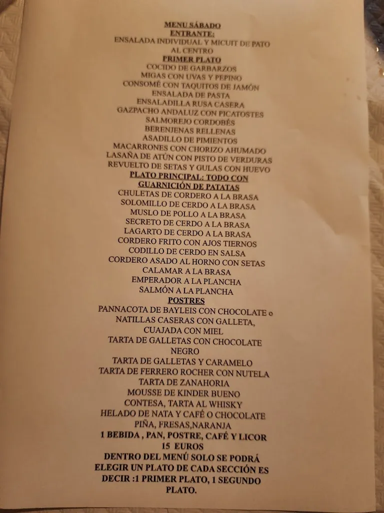Menu_Hostal Restaurante Casa Miguel_Villanueva de la Fuente_image_1
