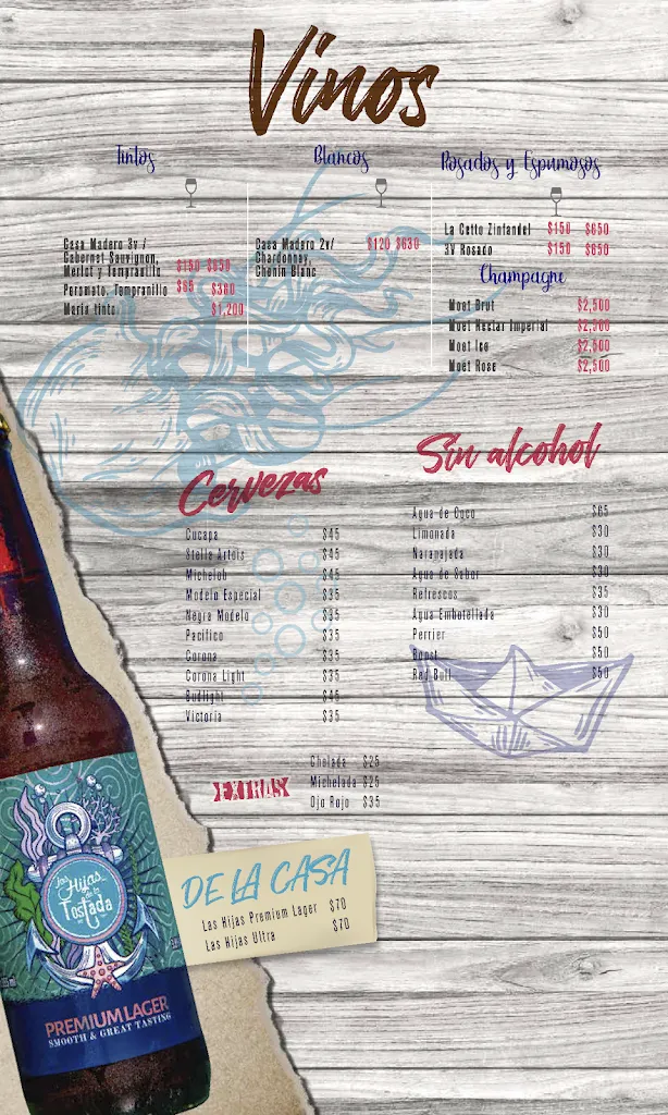 Menu_Las Hijas de la Tostada Villahermosa_Villahermosa_image_3