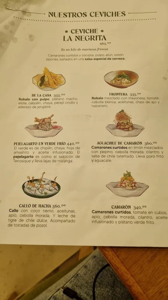 Menu_La CevicherÍa Tabasco...._Villahermosa_image_2