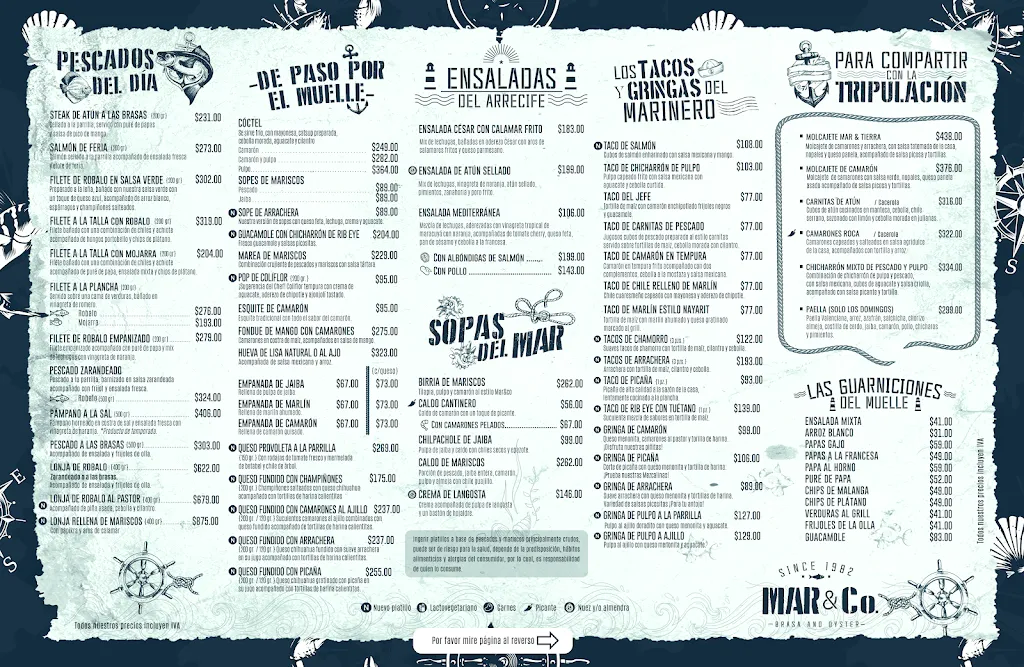 Menu_MAR&Co._Villahermosa_image_1
