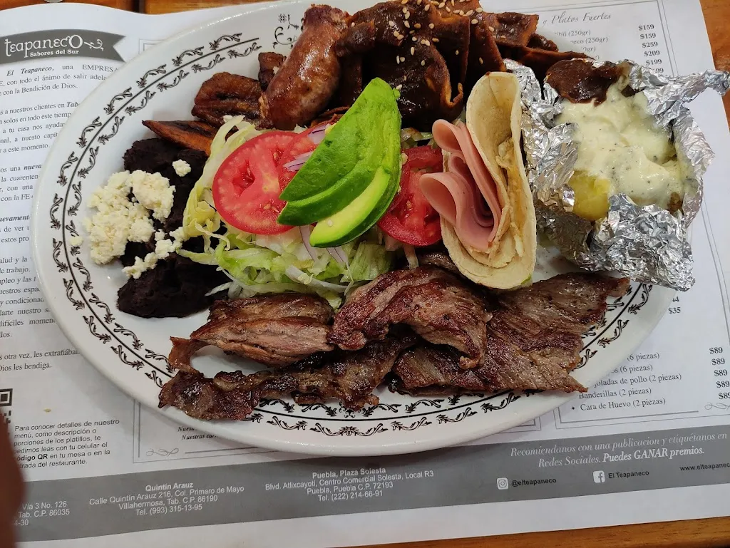 Menu_El Teapaneco_Villahermosa_image_7