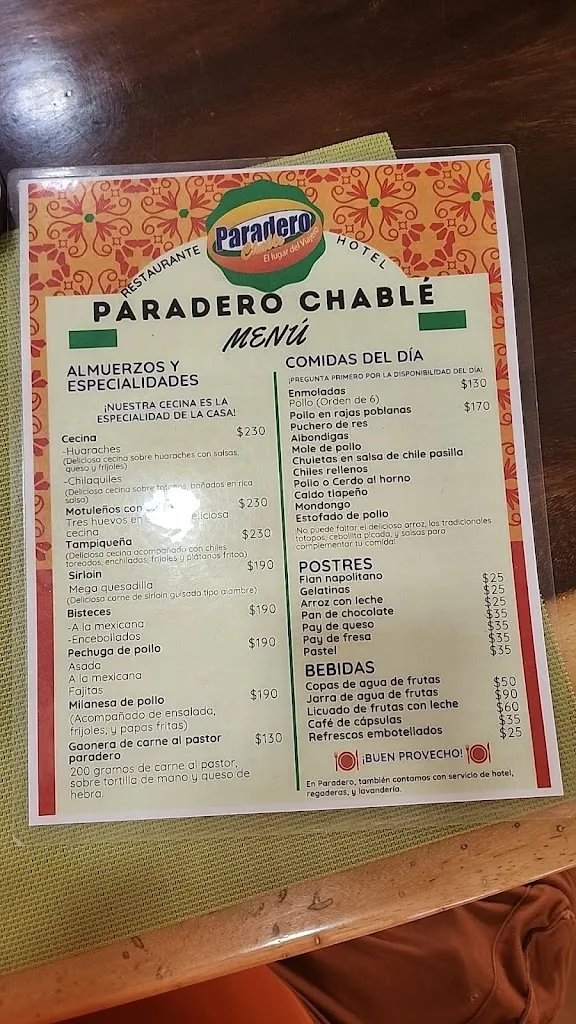 Menu_Restaurante Rodizio_Villahermosa_immagine_3