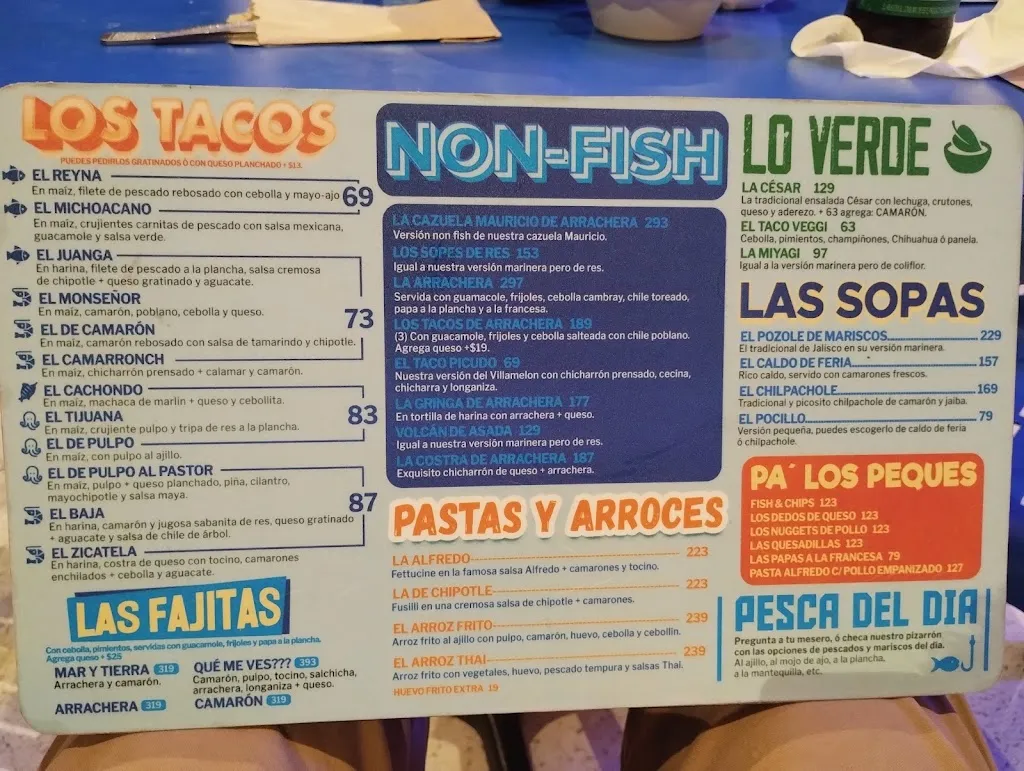 Menu_El Reyna Mariscos Villahermosa_Villahermosa_image_4
