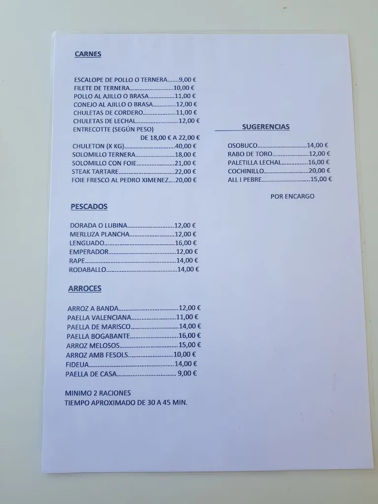 Menu_Bar Restaurante El Pozo de La Cañada_Pozo Cañada_image_4