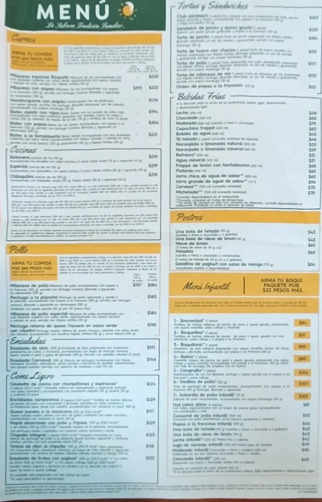 Menu_Bisquets Obregón_Villahermosa_image_1