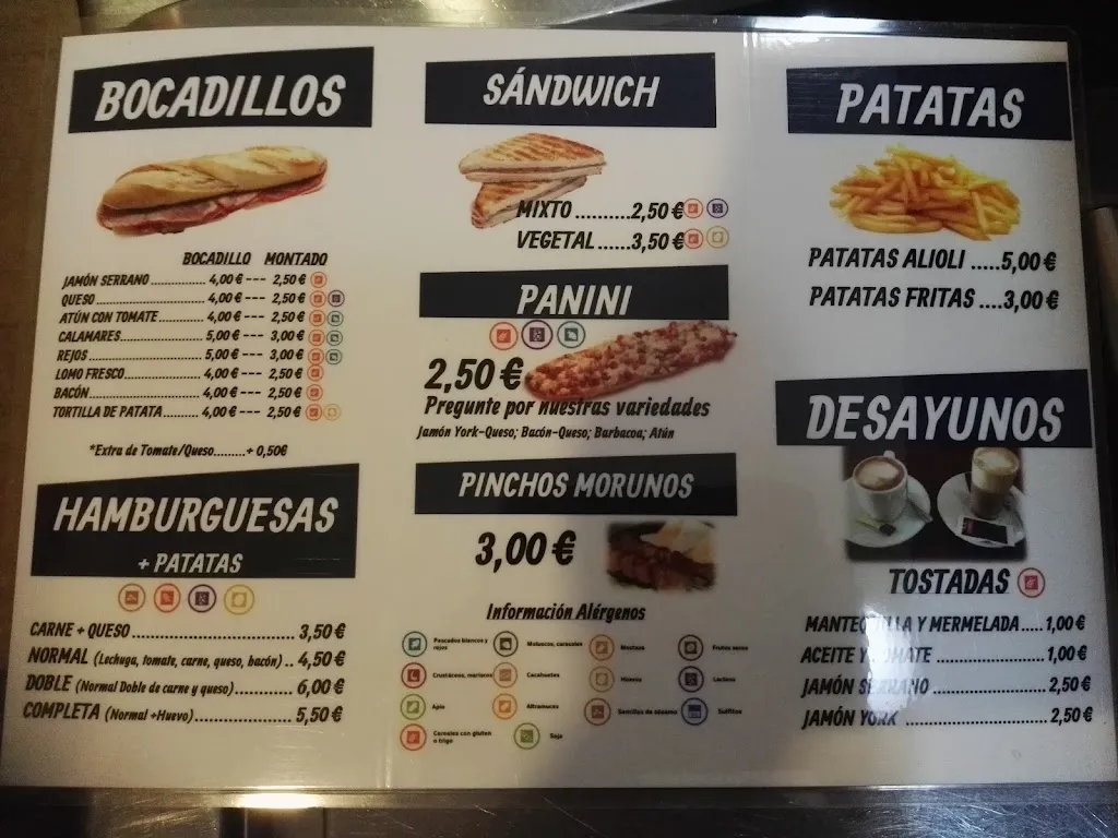 Menu_Cafe Bar El Pradillo_Viso del Marqués_image_2