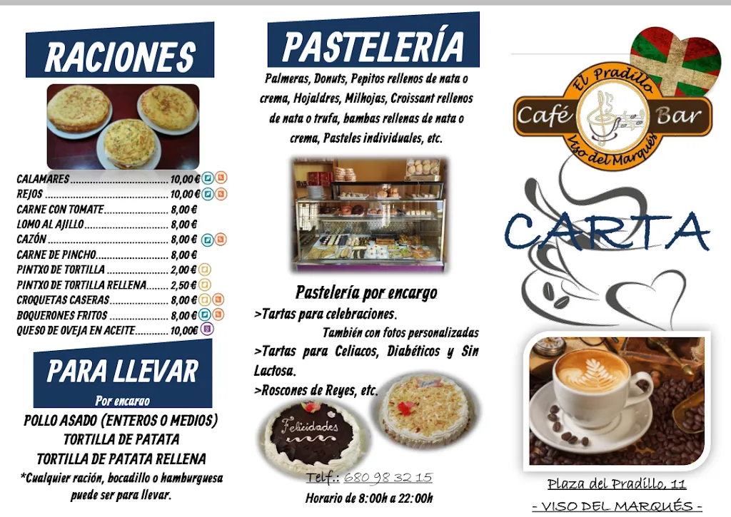 Menu_Cafe Bar El Pradillo_Viso del Marqués_image_3