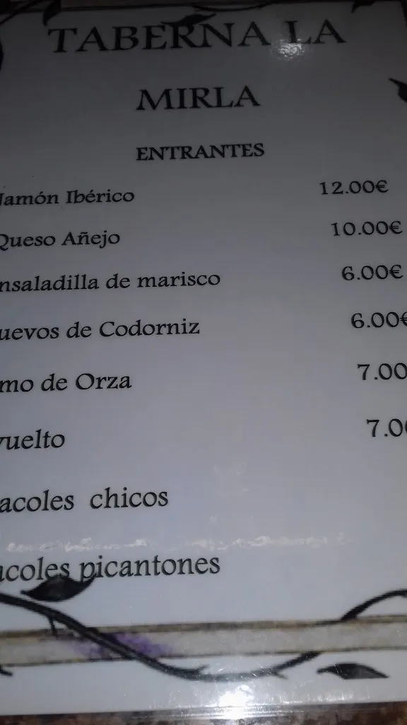 Menu_Taberna La Mirla_Adamuz_image_3