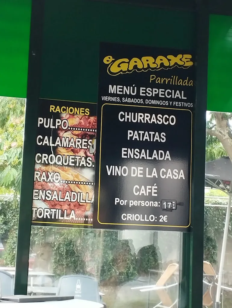 Menu_Restaurante O Garaxe_Abegondo_immagine_3