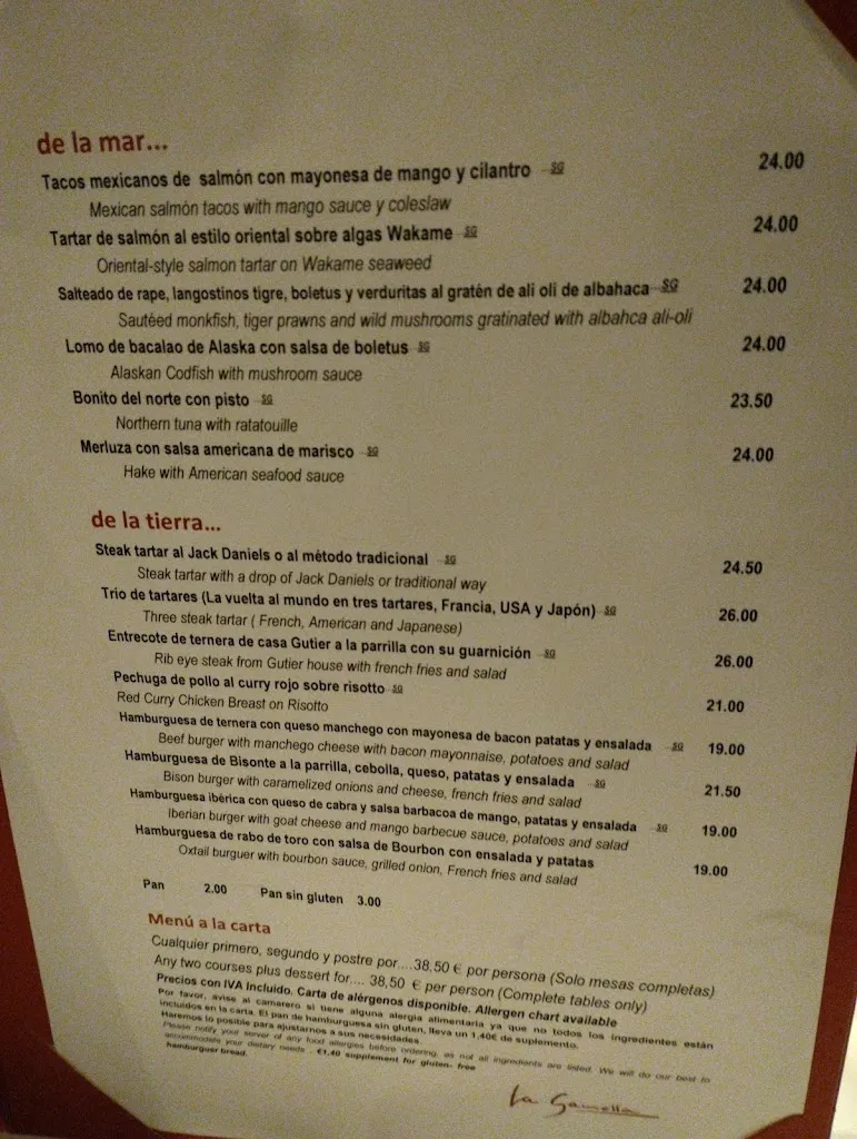 Menu_Restaurante La Gamella_Aranga_image_1