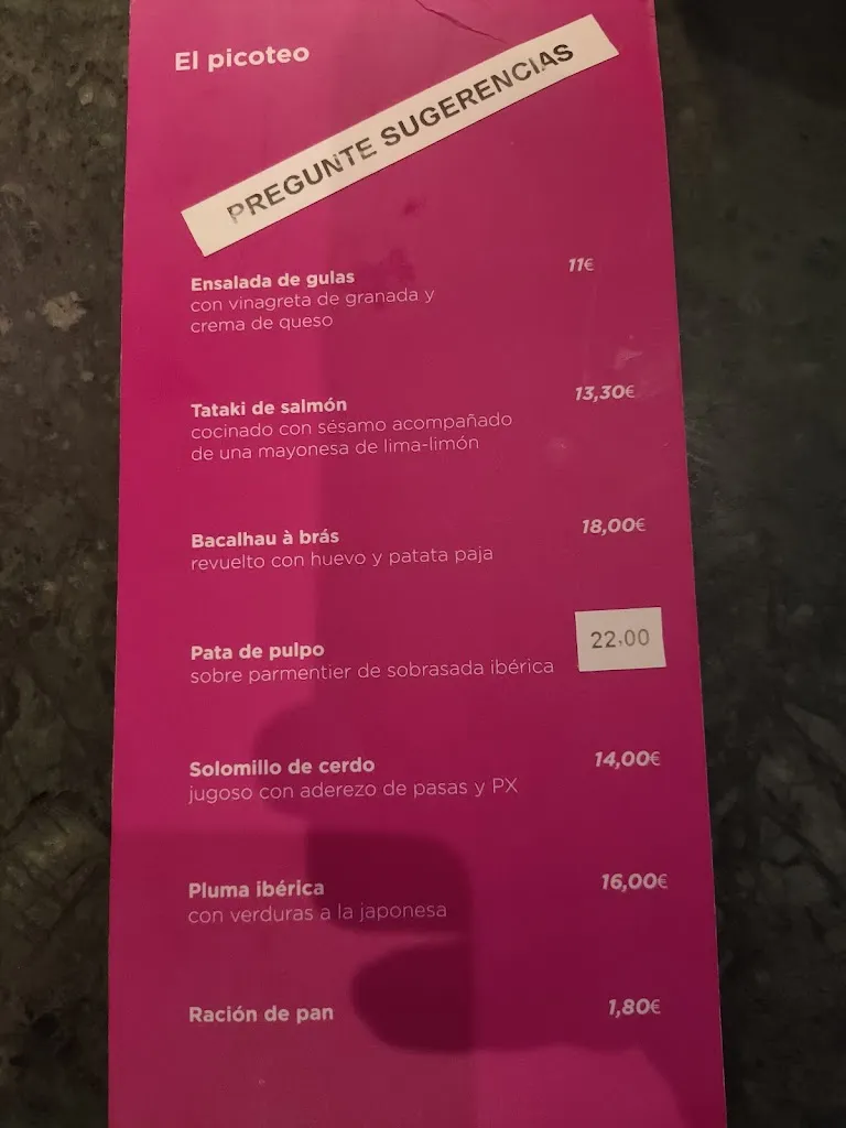 Menu_“Querida Patro“ Experiencia Gastronómica_Valdepeñas_immagine_1