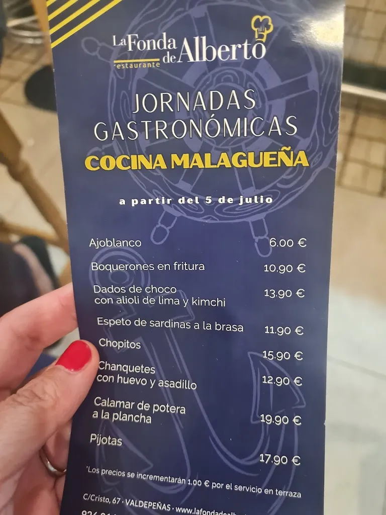 Menu_La Fonda de Alberto_Valdepeñas_image_2