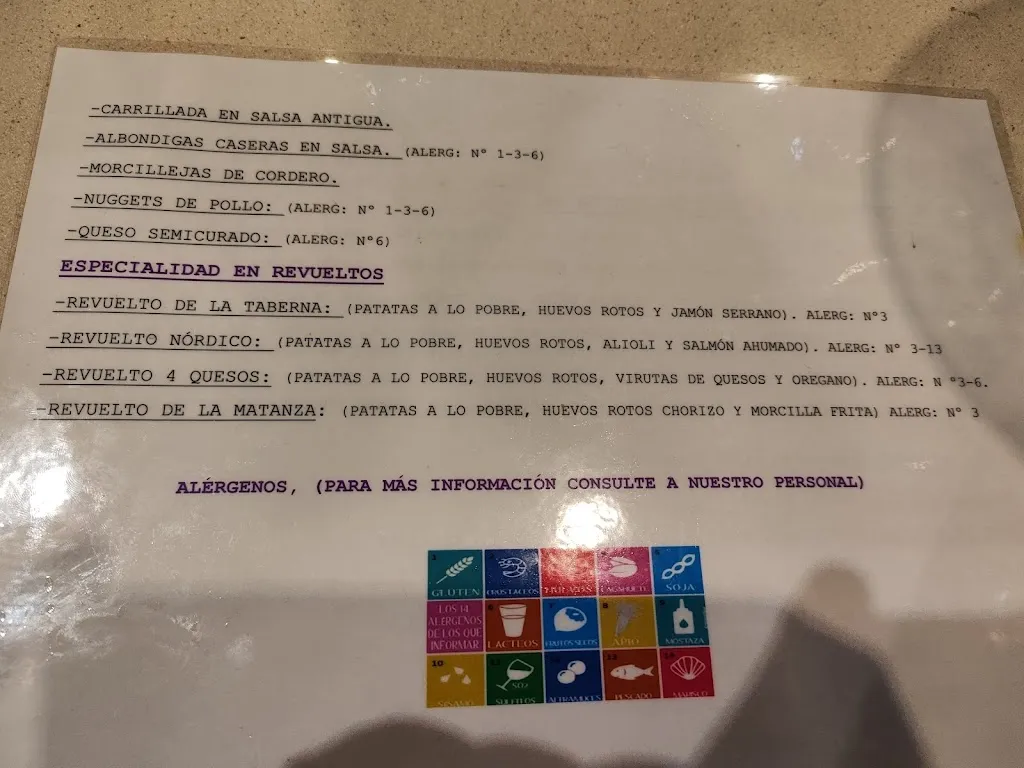 Menu_La Taberna de Iván (Taberna)_Valdepeñas_immagine_1