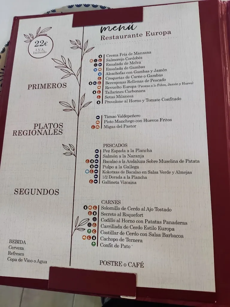 Menu_Cafetería Restaurante Europa_Valdepeñas_image_1