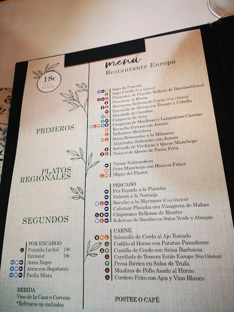 Menu_Cafetería Restaurante Europa_Valdepeñas_image_3