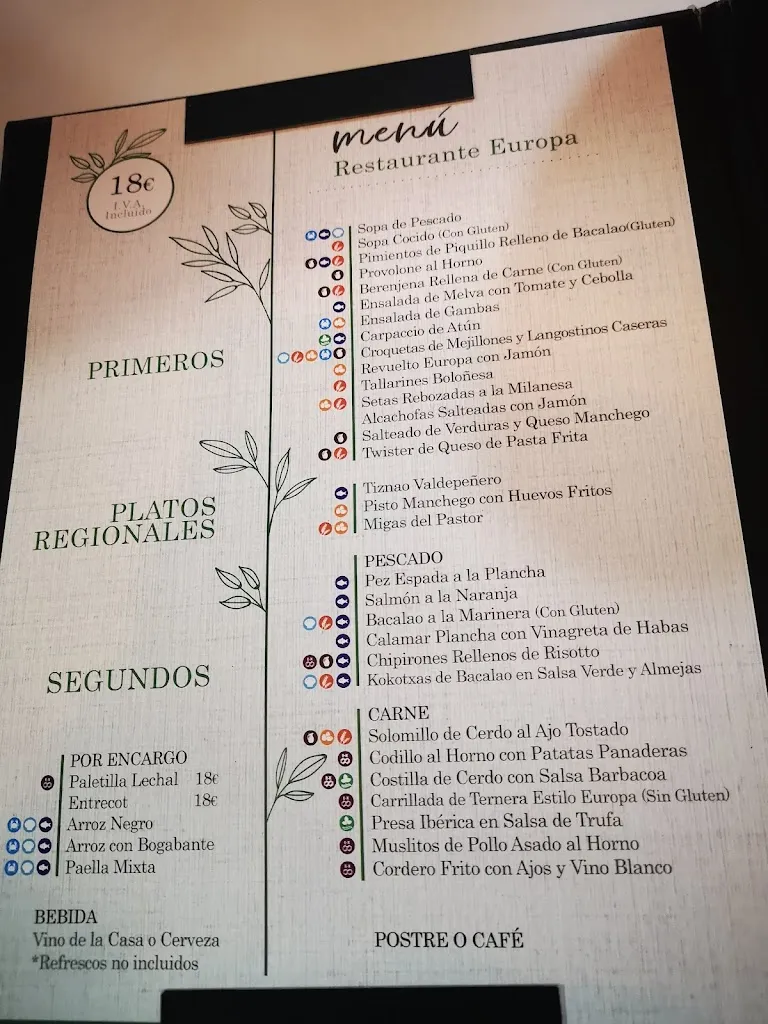 Menu_Cafetería Restaurante Europa_Valdepeñas_image_4