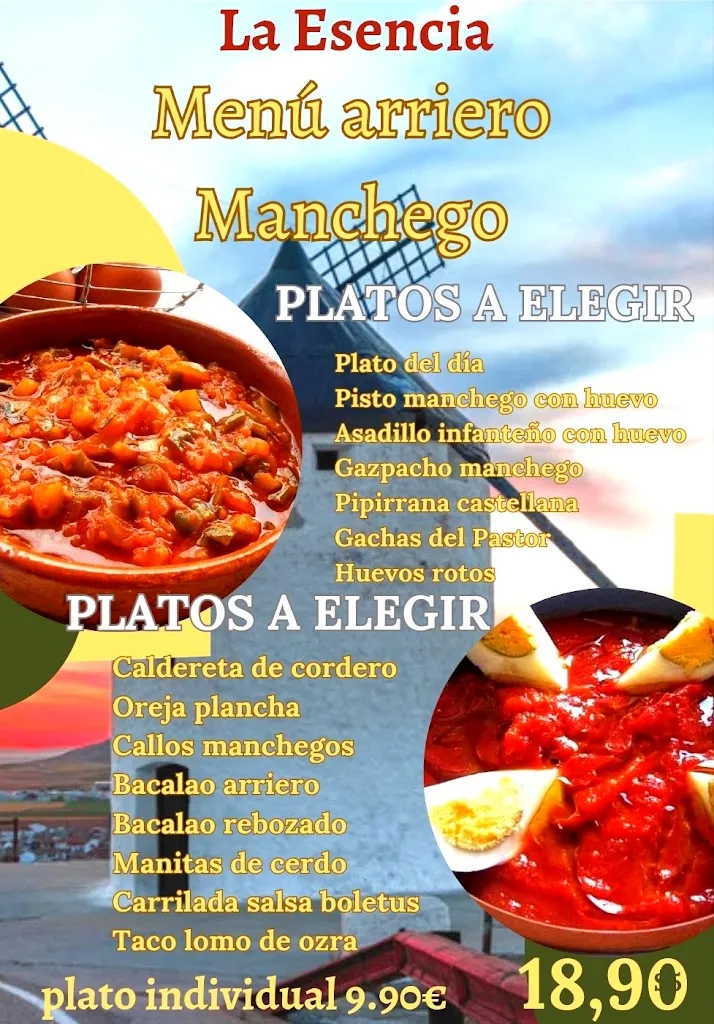 Menu_Esencia Gastro Tapas l Restaurante Valdepeñas_Valdepeñas_image_2