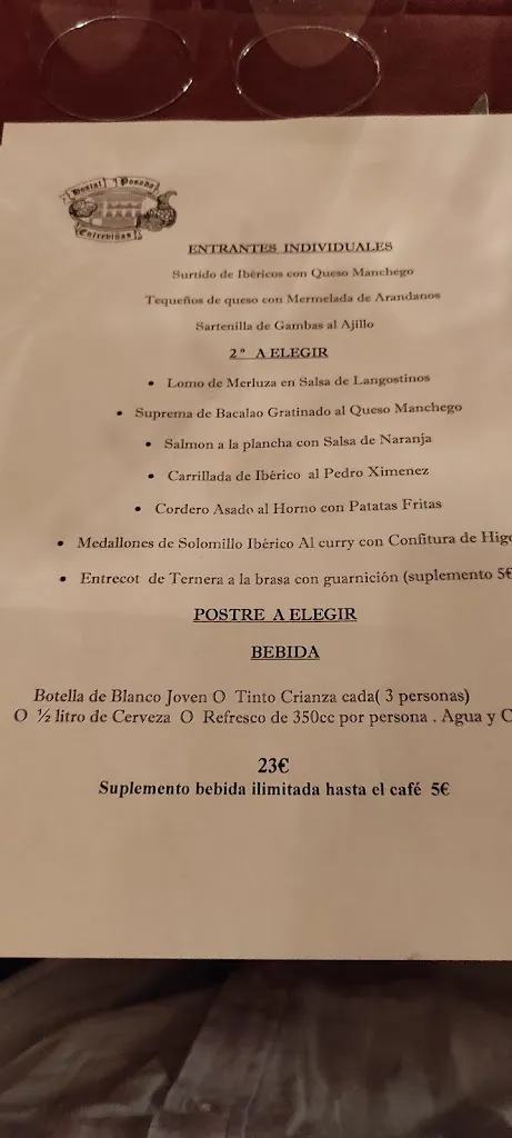Menu_Restaurante Posada Entreviñas_Valdepeñas_image_2