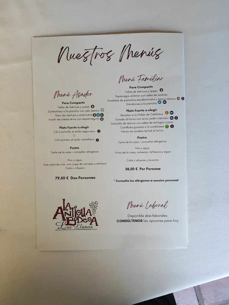 Menu_Antigua Bodega Los Llanos_Valdepeñas_image_4
