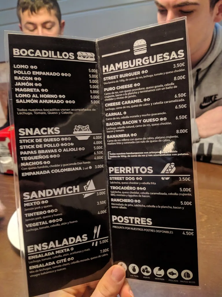 Menu_Hamburguesería Don Tomás Street Food_Valdepeñas_image_2