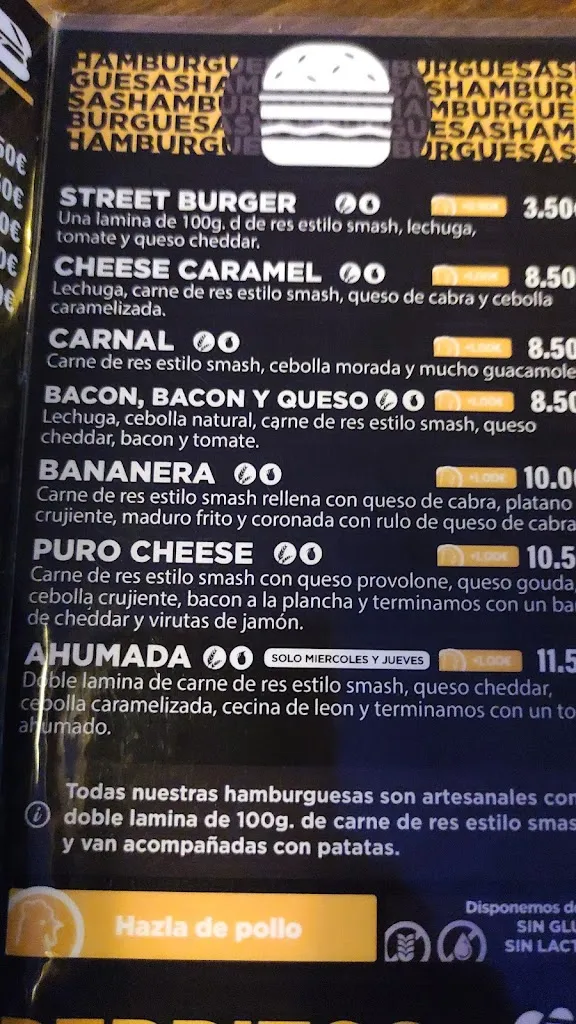 Menu_Hamburguesería Don Tomás Street Food_Valdepeñas_image_4
