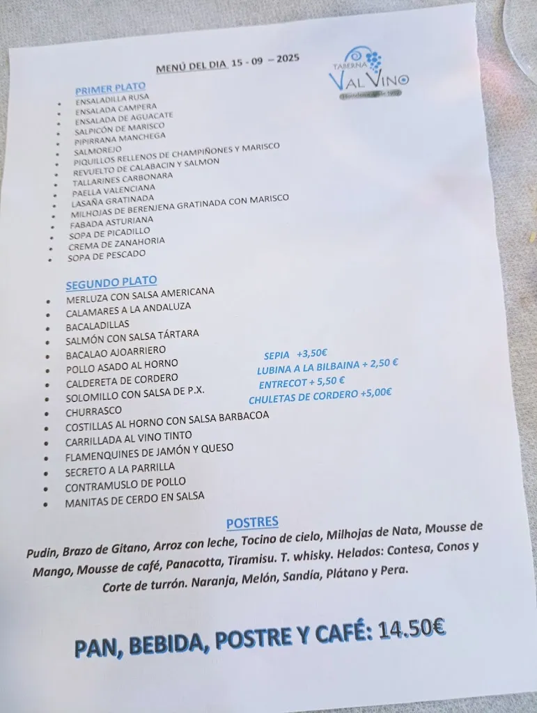 Menu_Taberna Val Vino_Valdepeñas_immagine_1
