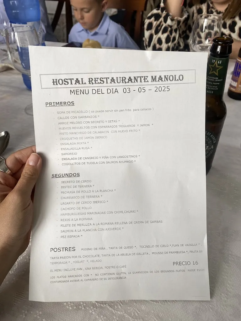 Menu_Restaurante Hostal Manolo_Valdepeñas_image_2