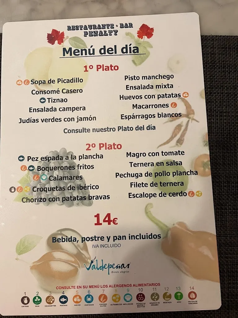 Menu_Café Bar Penalty_Valdepeñas_image_1