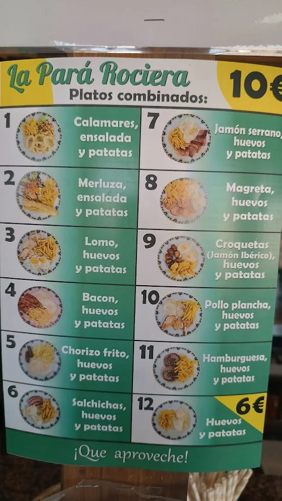 Menu_La Pará Rociera_Valdepeñas_image_3