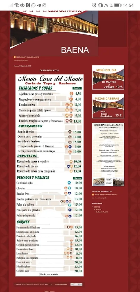 Menu_Mesón Casa del Monte_Baena_image_1