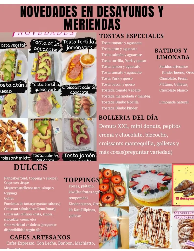 Menu_DULCES MONERÍAS Villarrubia de los Ojos_Villarrubia de los Ojos_immagine_1