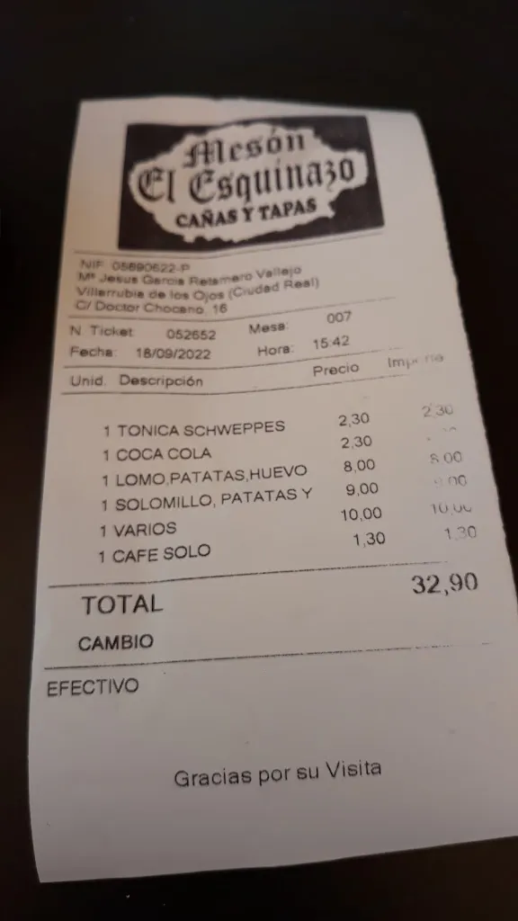 Santiago Corro_Mesón El Esquinazo_Villarrubia de los Ojos_recensione