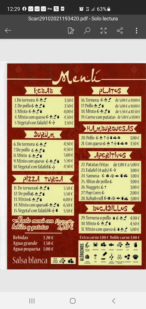 Menu_Kebab Belmez_Bélmez_image_3