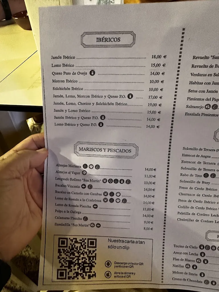 Menu_Mesón - Restaurante San Martín_Cabra_image_3