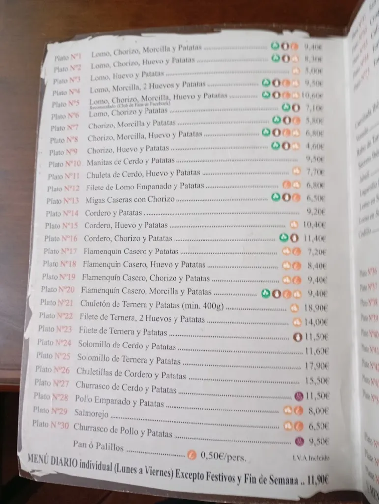 Menu_VENTA LOS PELAOS 1913_Cabra_image_3