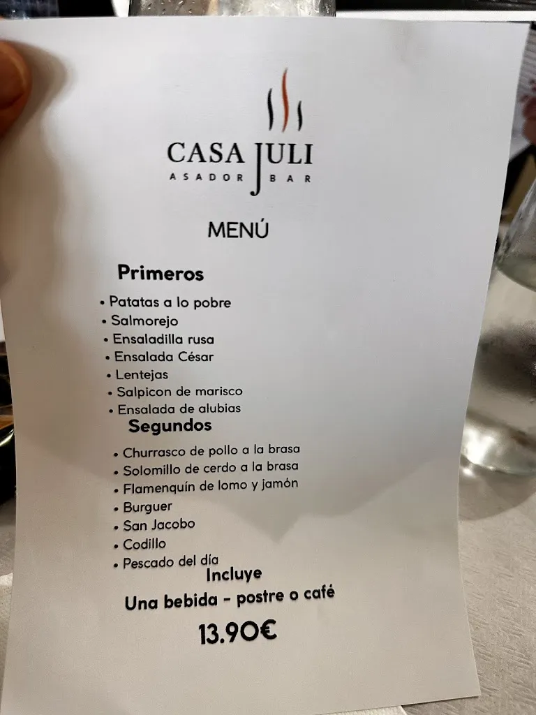 Menu_Bar restaurante Casa Juli_Cabra_image_2
