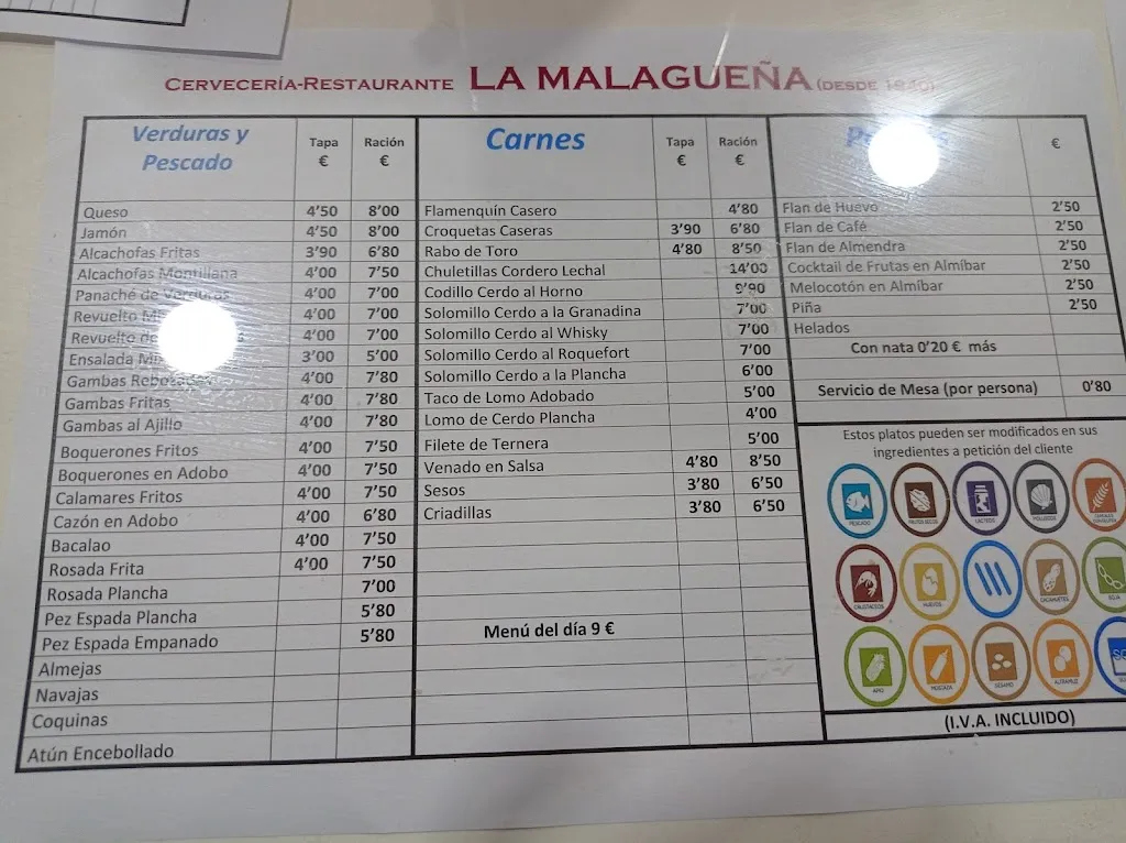 Menü_Restaurante La Malagueña_Cabra_Bild_3