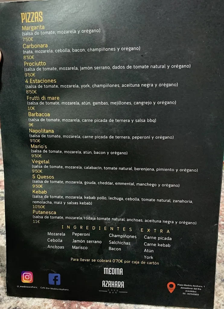 Menu_Café-Bar Medina Azahara_Almodóvar del Río_image_3