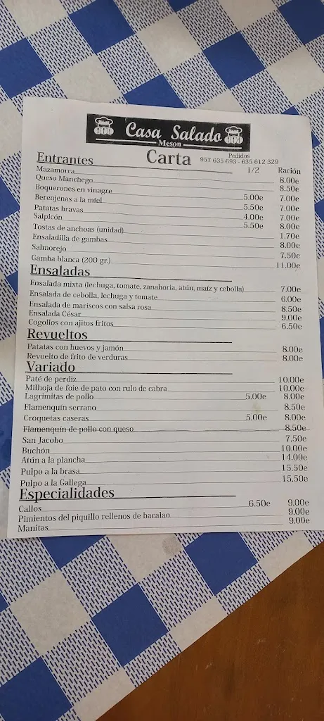 Menu_Mesón Casa Salado_Almodóvar del Río_image_2