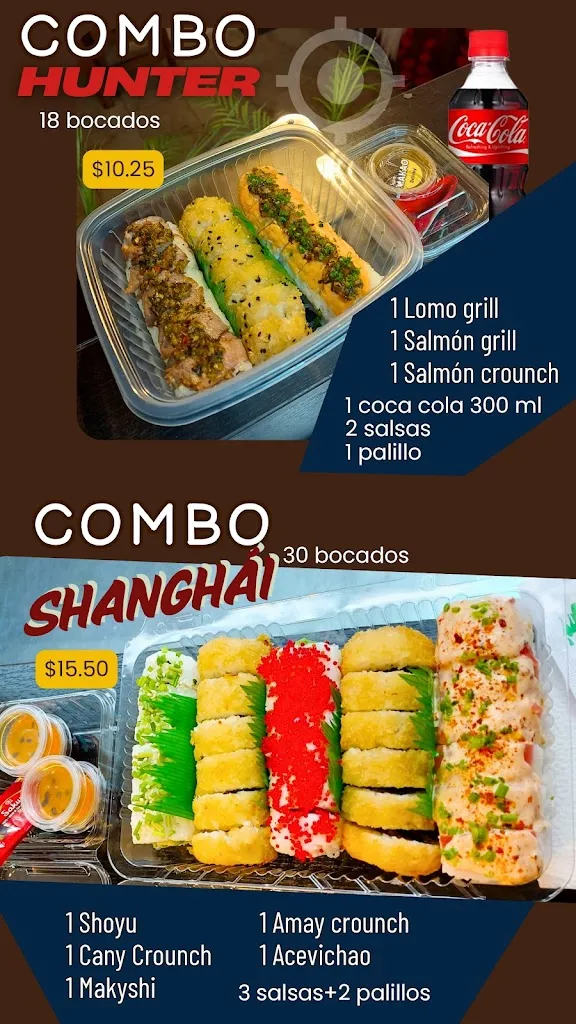 Menu_SUSHI MAKAO Restaurante & delivery_Carcelén_immagine_1