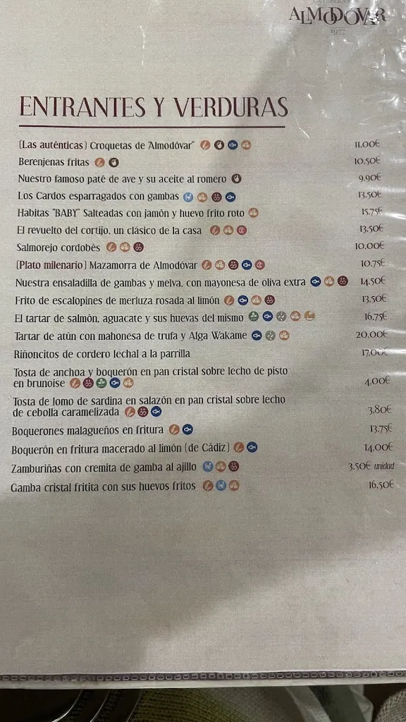 Menu_Rte. La Taberna de Almodovar_Almodóvar del Río_image_1