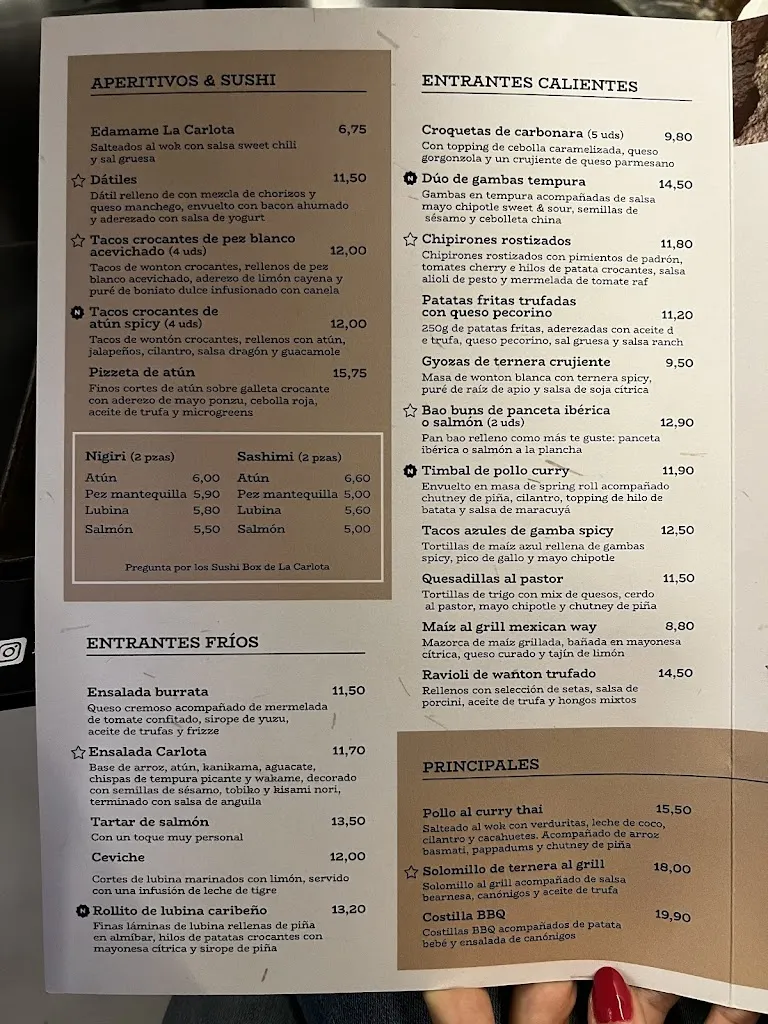 Menu_La Carlota_Carlota La_image_4