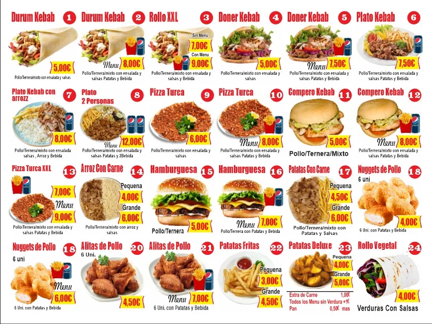 Menu_Kebab turco benameji_Benamejí_image_1