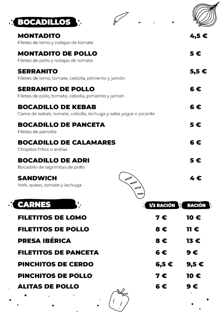 Menu_Chiringuito Paco Arito_Benamejí_image_2