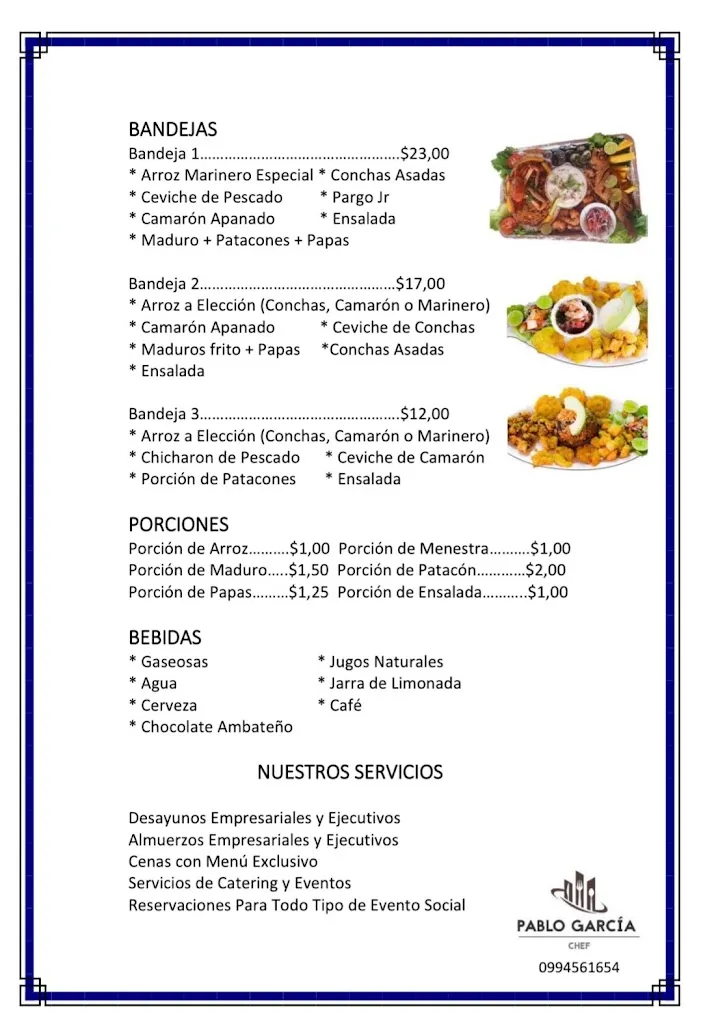 Menu_CEVICHERIA Y RESTAURANT ZONA MAR_Carcelén_immagine_3